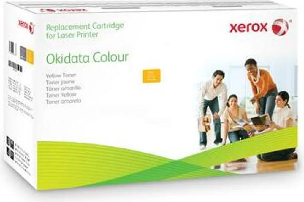 Toner jaune Xerox compatible OKI 43872305 pour imprimante laser