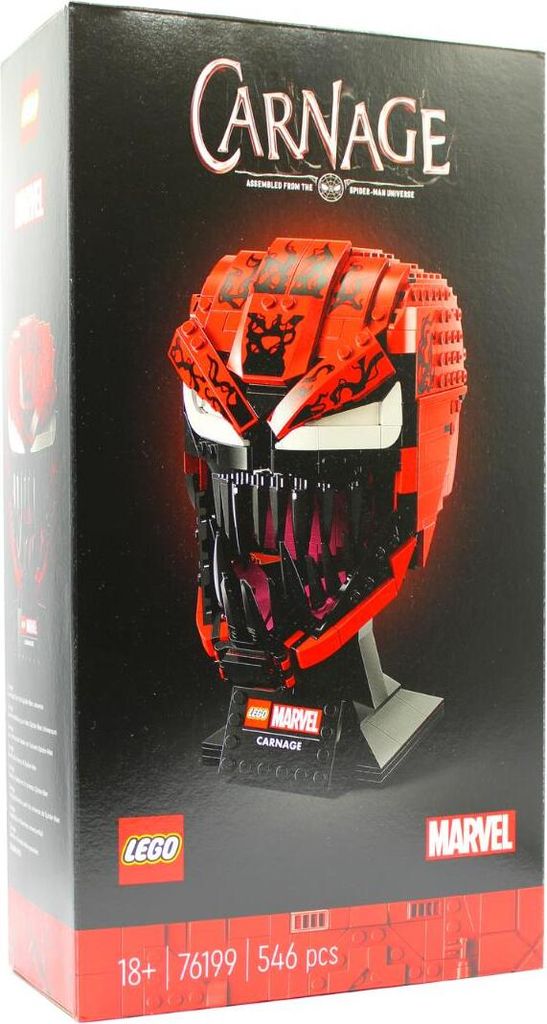 LEGO 76199 Marvel Spider-Man Maschera di Carnage set da Immagine del prodotto 