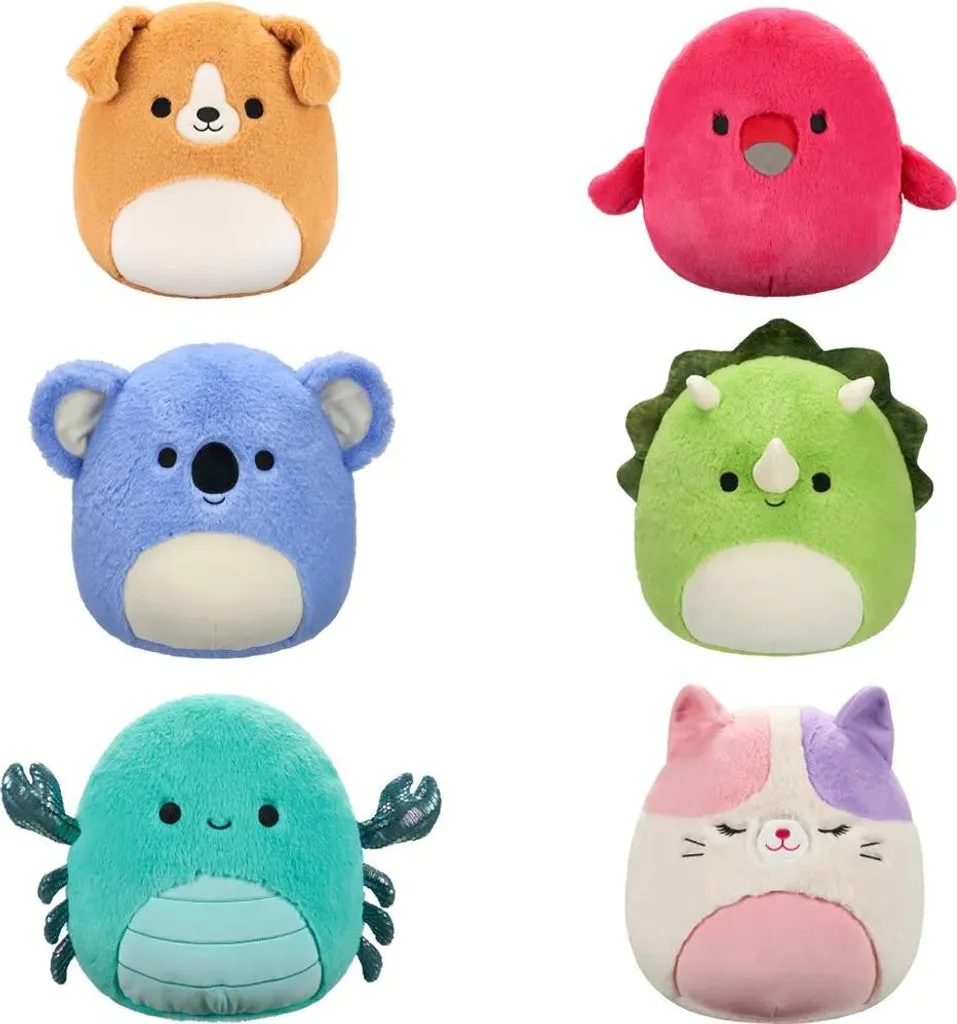 Squishmallows Stevon Chien - Peluche Anti-Stress Durable pour Tout Âge