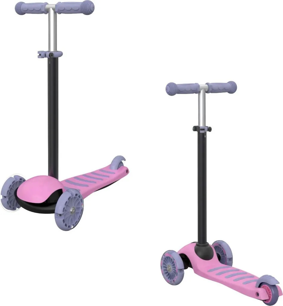 Trottinette Stable Limbo-Roller Rose : Équilibre Facile Enfant 3 Ans
