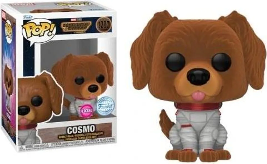 Cadeau Marvel Figurine Cosmo Funko POP 1207 Flocked pour Collectionneur