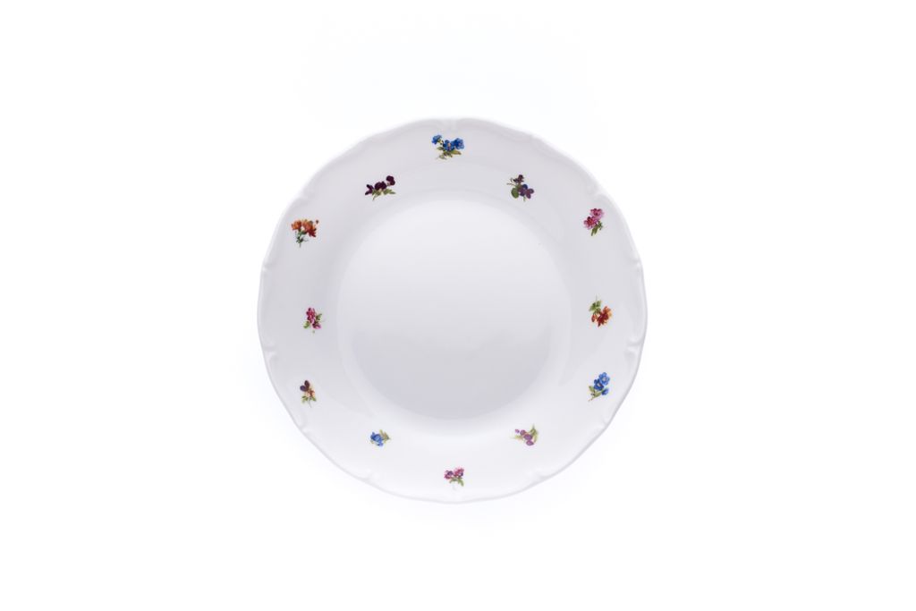 Talerz deserowy, czeska porcelana, Werona, 17 cm, kosz, G. Zdjęcie produktu 