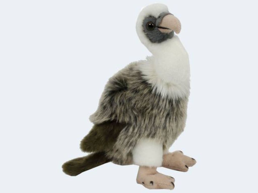 SEMO Geier stehend grau-weiß 15cm
