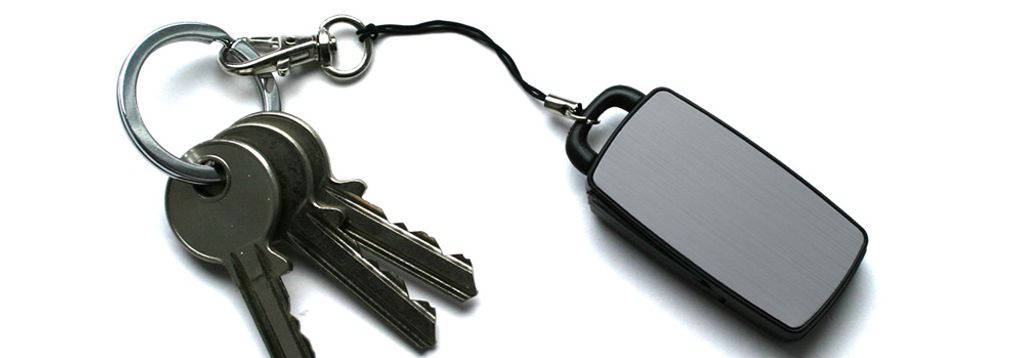 Schlüsselfinder, kurz pfeifen, verlegter