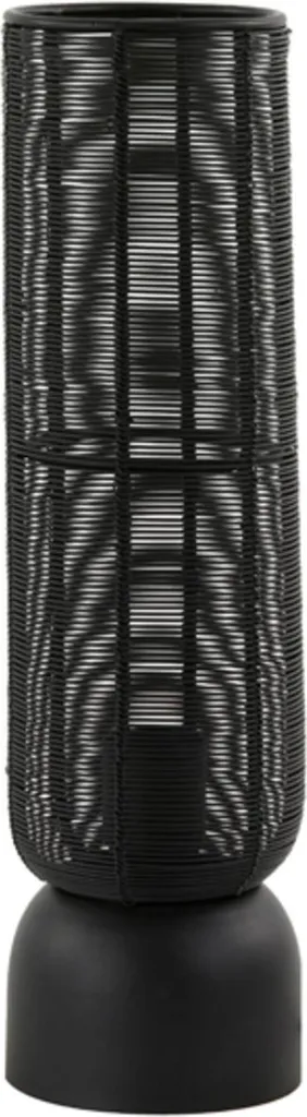 Lampada Industriale Lezuza Nero Metallo E27 Light & Living 1875212