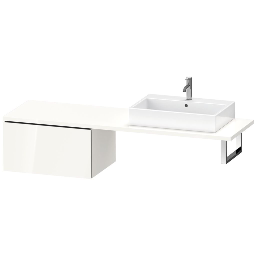 Duravit L-Cube Unterschrank für Konsole, 1 Auszug, 720x400x547mm, LC585408585