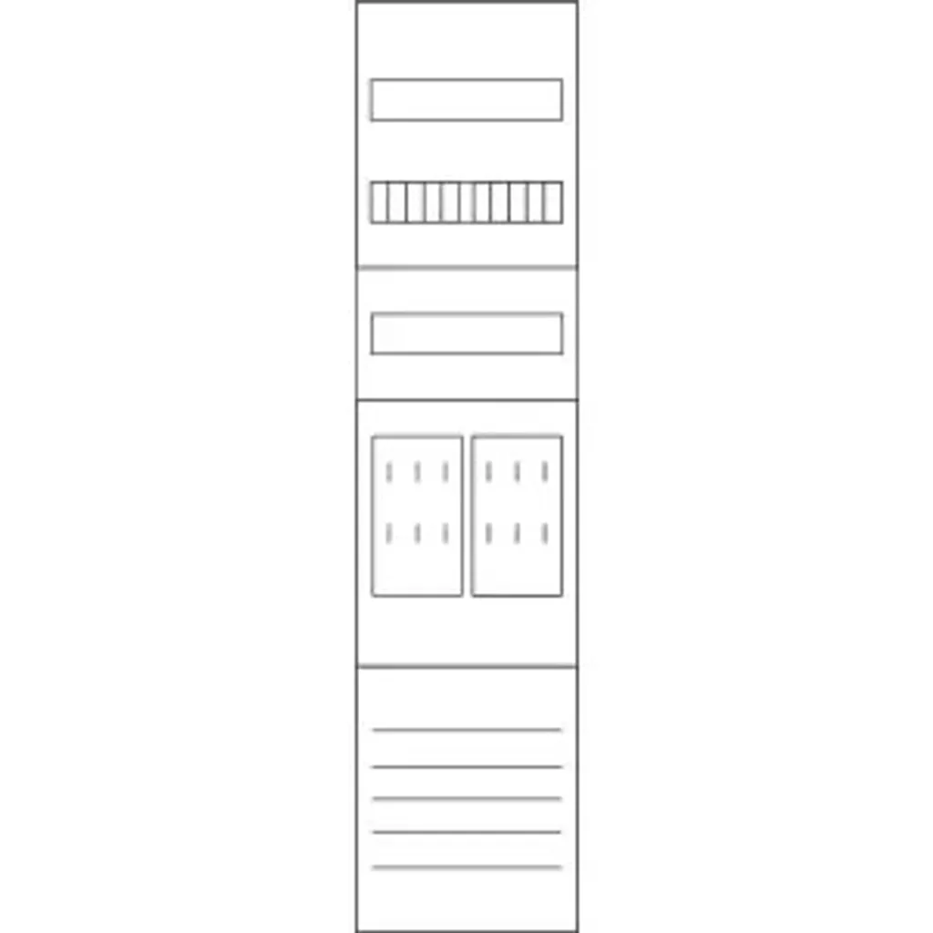 Support de compteur Eaton ZSD-Z17B0016 pour rénovation tableau électrique