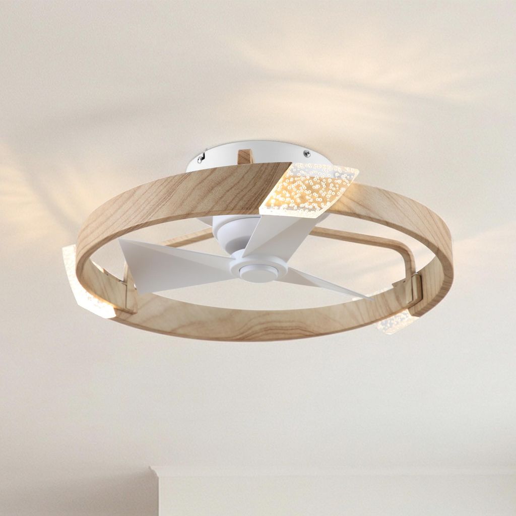 Ventilateur de plafond Parrot Uncle avec éclairage et Image du produit 