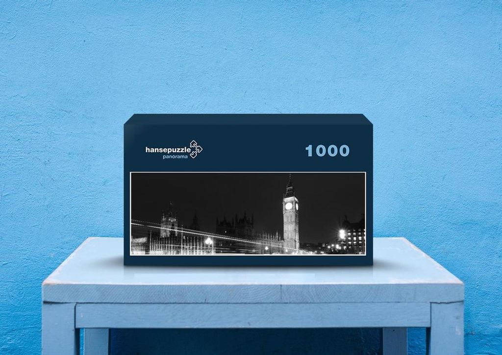 hansepuzzle 49887 - Westminster Abbey Puzzle, 1050 Teile, Reisen, 60,0 x 46,0cm mit hochwertiger Aufbewahrung, Kartonbox & Beutel