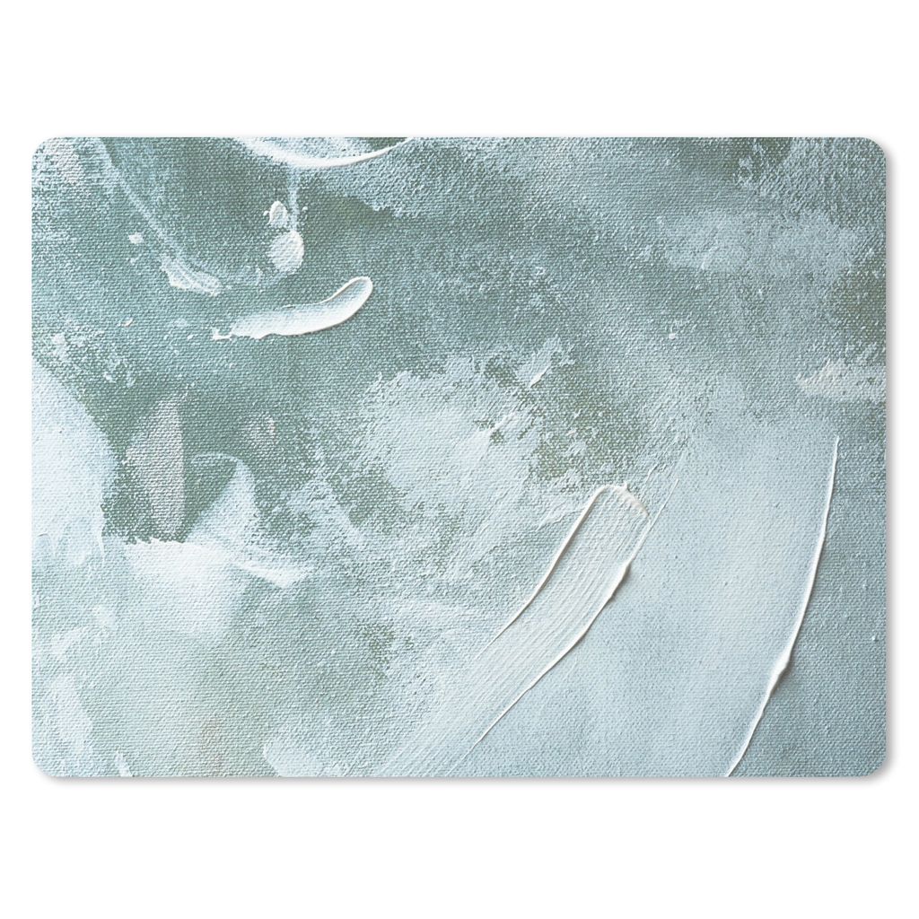 MuchoWow Mauspad Mousepad Acrylfarbe - Abstrakt - Design 40x30 cm - Mousepads - Maus Mat - Pad - Mausunterlage - Anti Rutsch