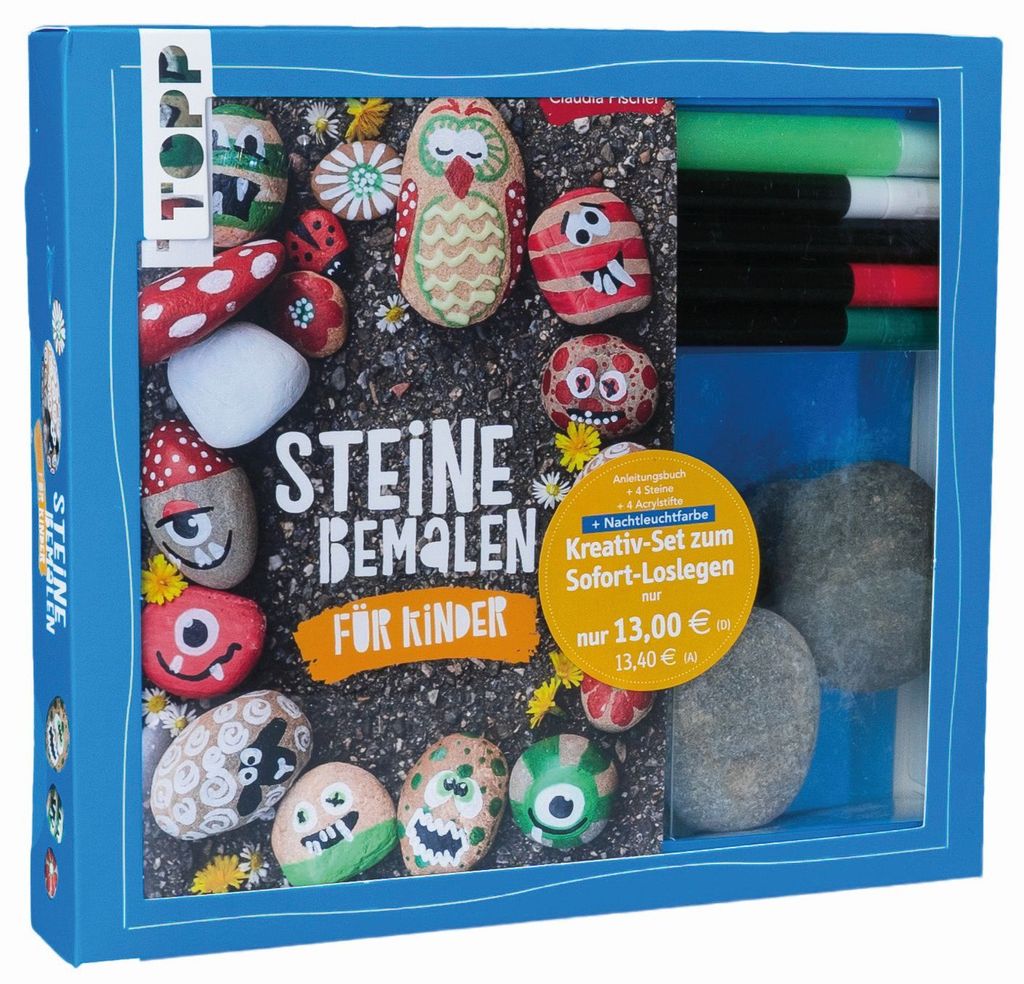 Kreativ-Set Steine bemalen Immagine del prodotto 
