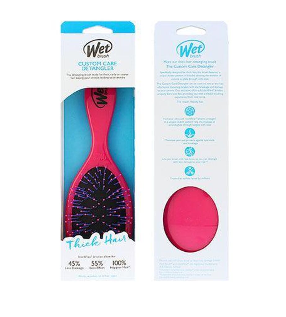 Wet Brush Thick Hair Custom Care Detangler Pink Haarbürste Produktbild 