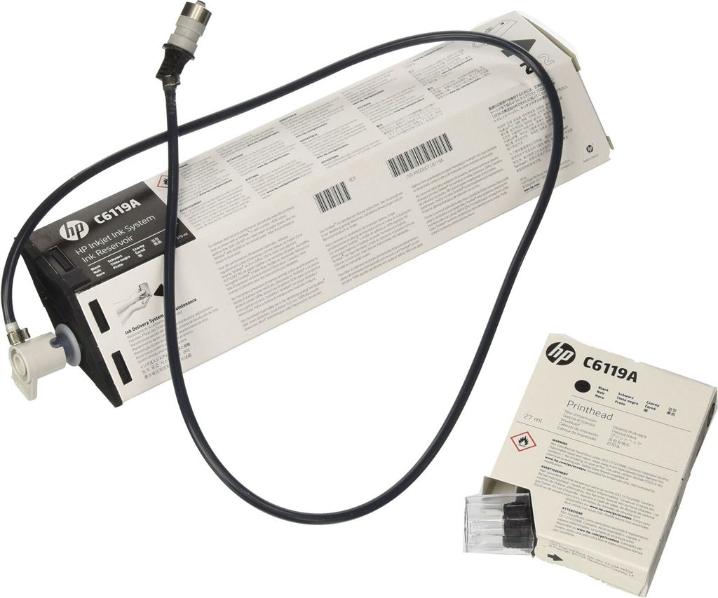 HP Ink Cartridge SPS Black - 370ml - 600 dpi - InkJet - Bulk (C6119A)