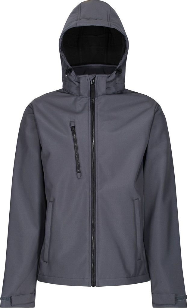 Regatta Professional - Softshelljacke Dreilagige Membrane für Herren RG5717 (3XL) (Schwarz)