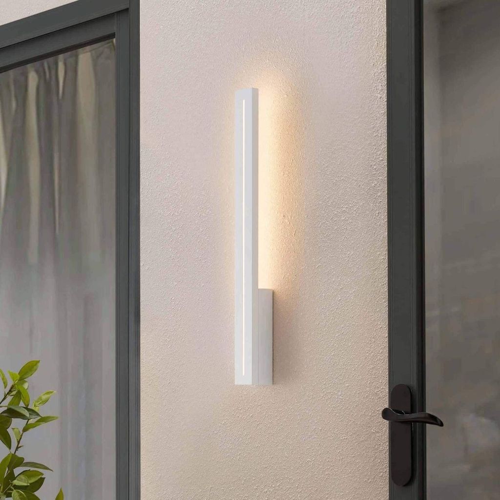 KOSILUM - Wandleuchte, Aluminium - Weiß - Noméris