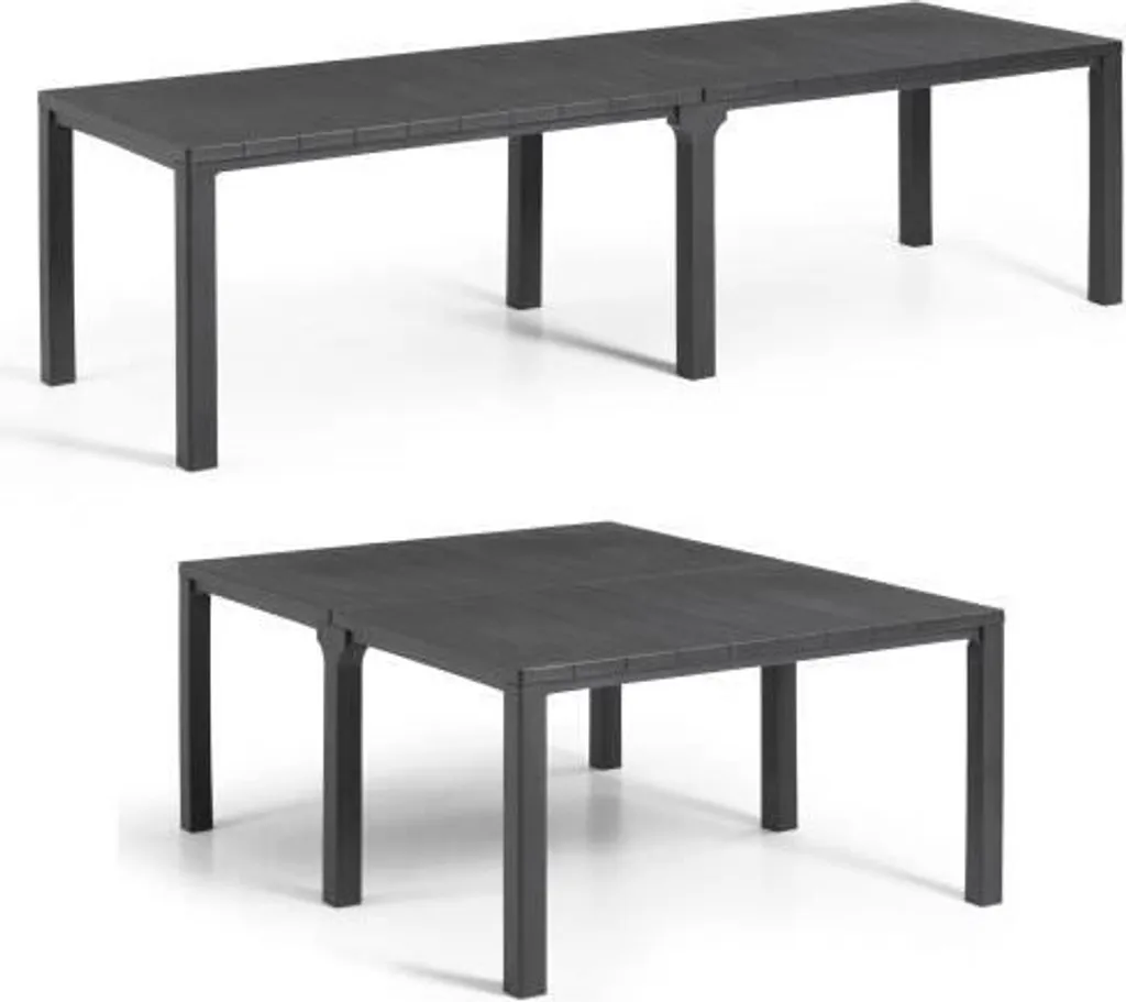 Table de jardin extensible Keter Julie Double 295 cm graphite - 16