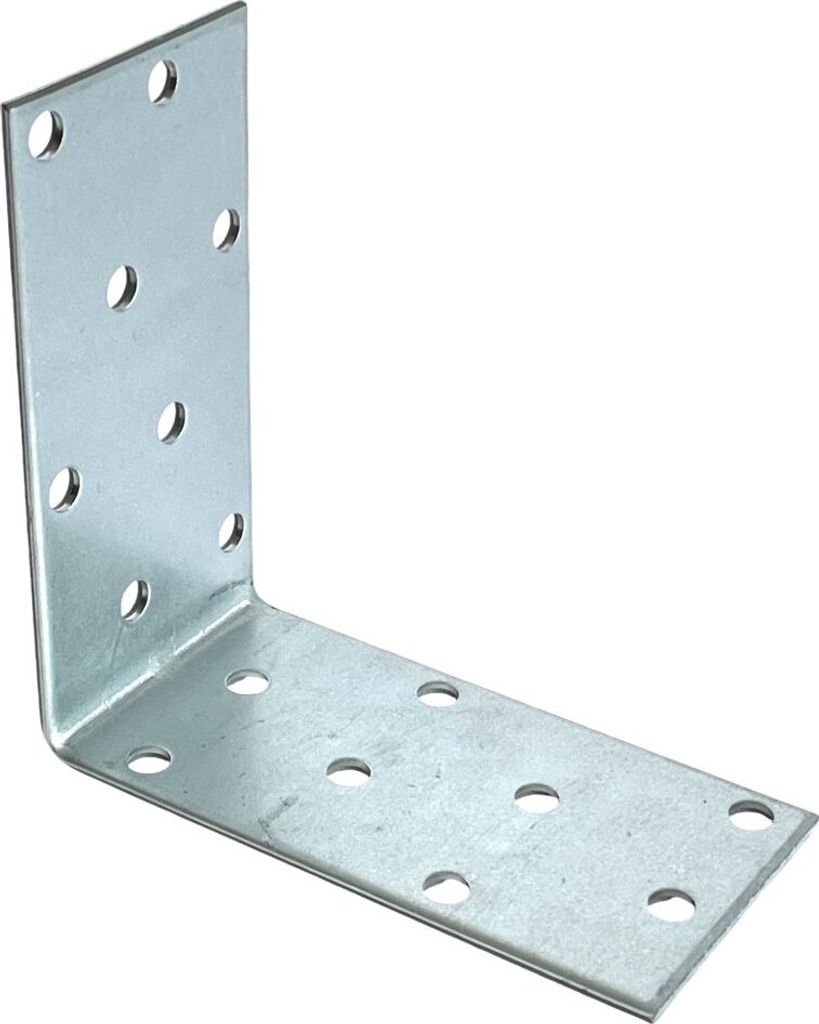 BKshop | Winkel - Montagewinkel km7/km11 - 80x80x40x2mm - Stabiler Stahl - Ideal für präzise Konstruktionen - 90 Grad Winkel