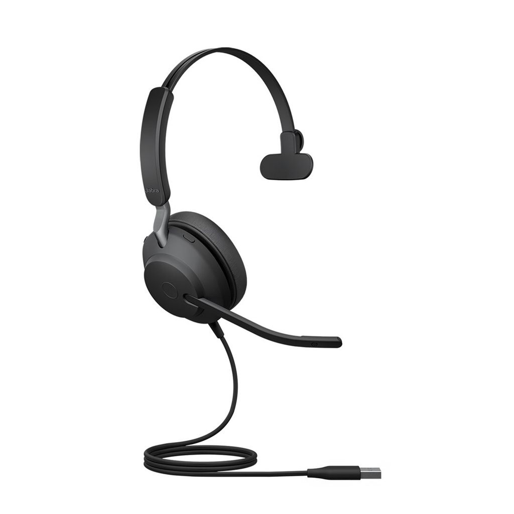 Jabra Evolve2 40 UC Mono Headset schwarz USB-A