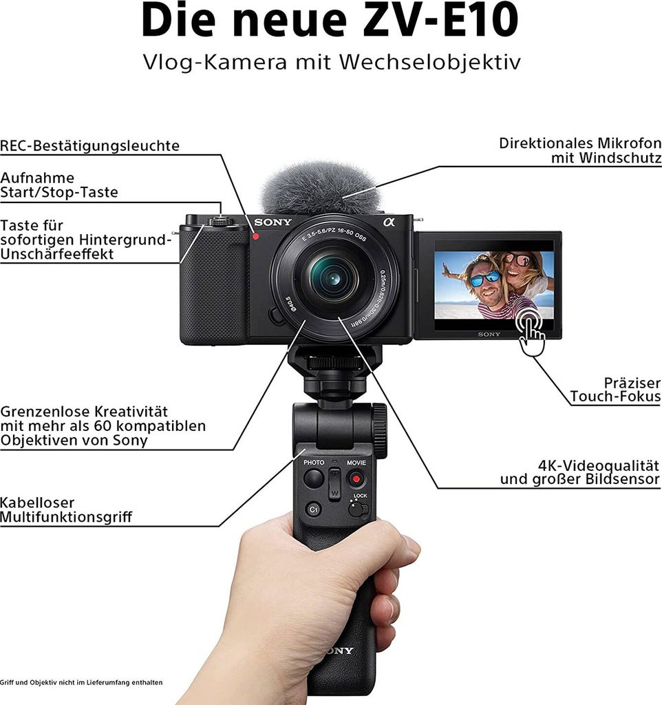 Sony Alpha ZV-E10 Camera Mirrorless Obrázek produktu 10