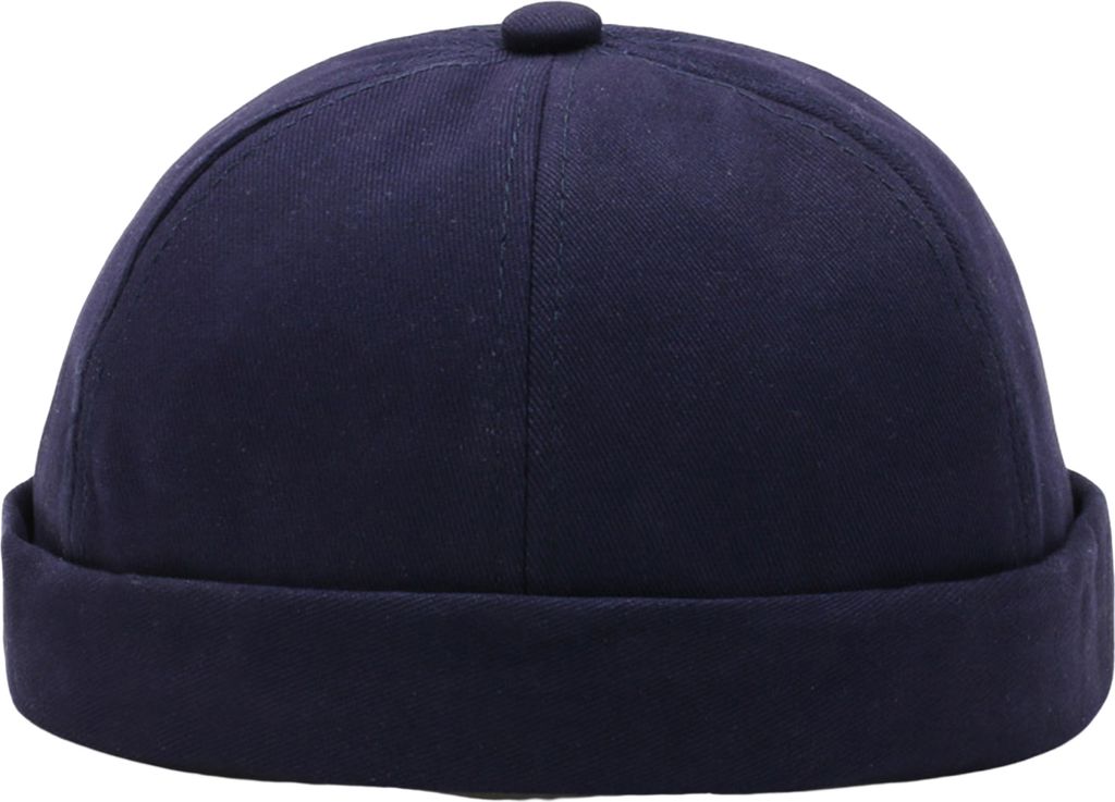 Beanie-Mütze für Damen und Herren, rund, einfarbig, verstellbar, ohne Krempe, atmungsaktiv, dekorativ, Hip-Hop-Street-Dancer, Schädelkappe, Kopf...