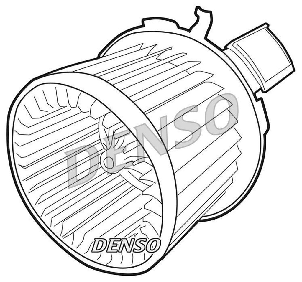 DENSO DEA21004 Gebläsemotor Innenraumgebläse passend für PEUGEOT 307 CC (3B) 307 (3A/C) 307 SW (3H) 307 Break (3E)