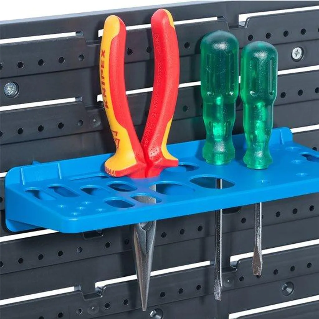Porte-outils mural Allit StorePlus 55 : optimisez l'espace de l'établi