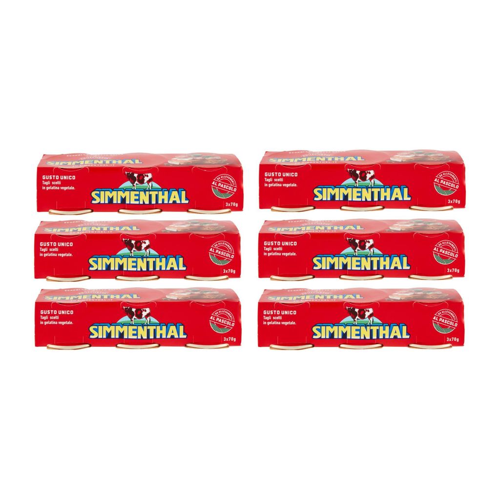 18x Simmenthal Rindfleisch in Aspik 70g | Simmenthal Produktbild 