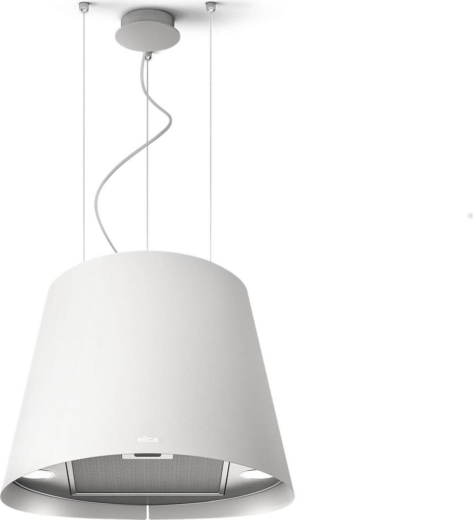 Hotte décorative îlot 50cm 620m3/h blanc - Elica - Image du produit 