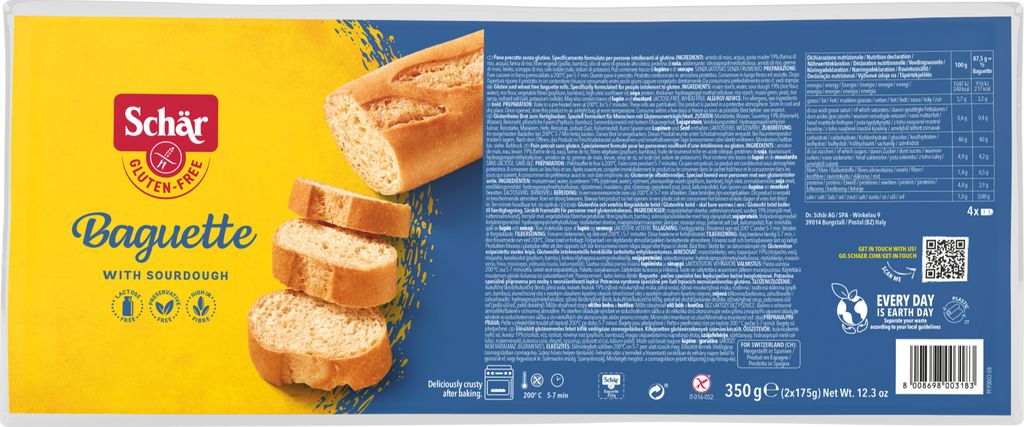 Schär Baguette glutenfrei 350g Produktbild 