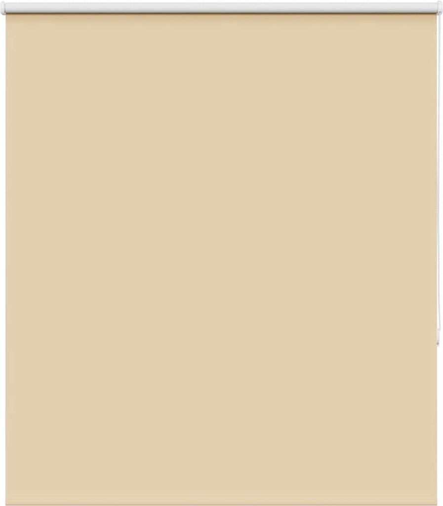 Verdunkelungsrollo Beige 125x130 cm Stoffbreite 121,6 cm