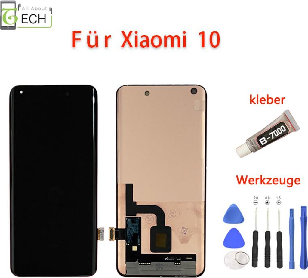 Für Xiaomi Mi 10S /10 S Version LCD (OLED) Display Bildschirm Touch Screen Kl...
