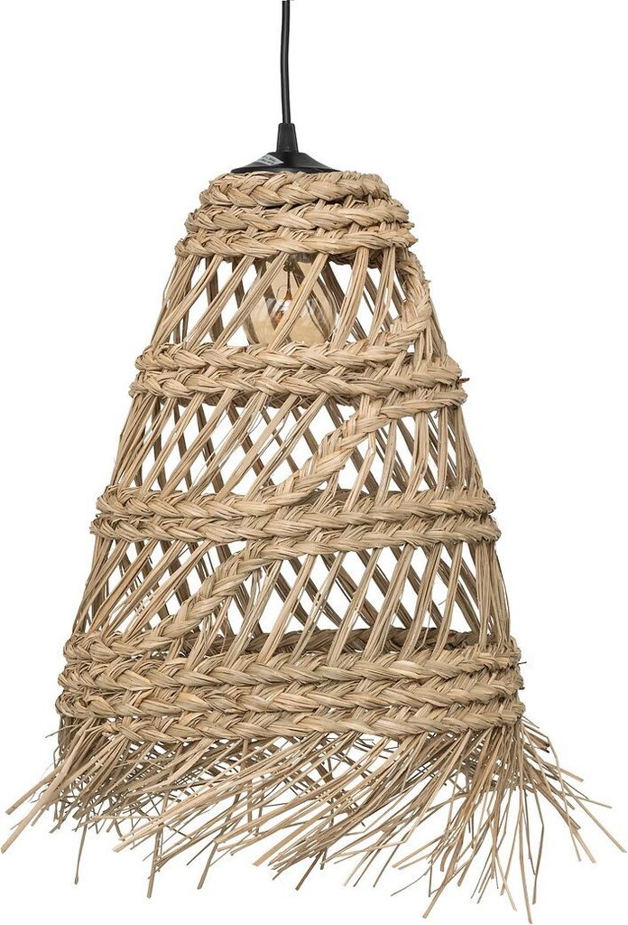 Slaměná závěsná lampa LAHYS Obrázek produktu 