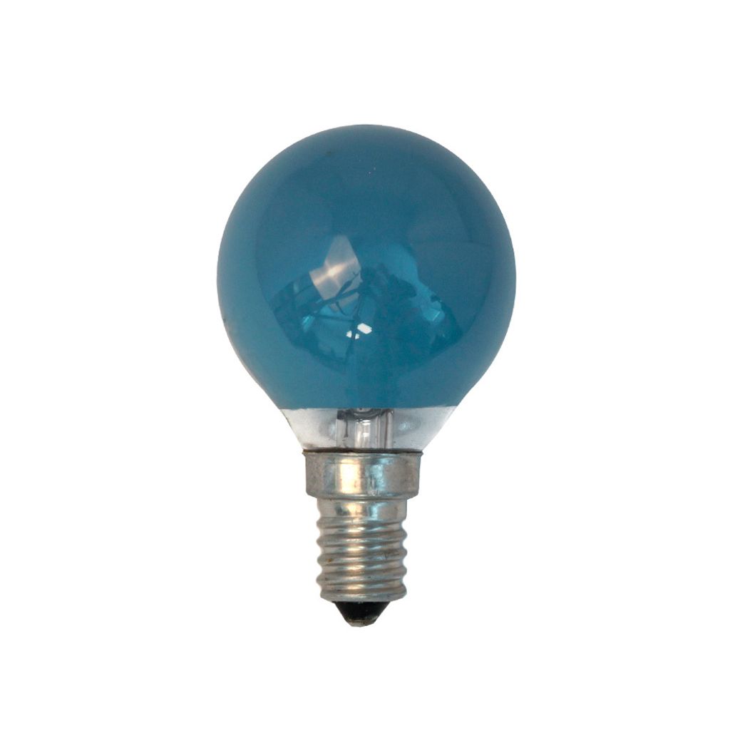 Merkur gloeilamp, druppelvorm, 25W, E14, blauw. Gloeilamp, Productafbeelding 