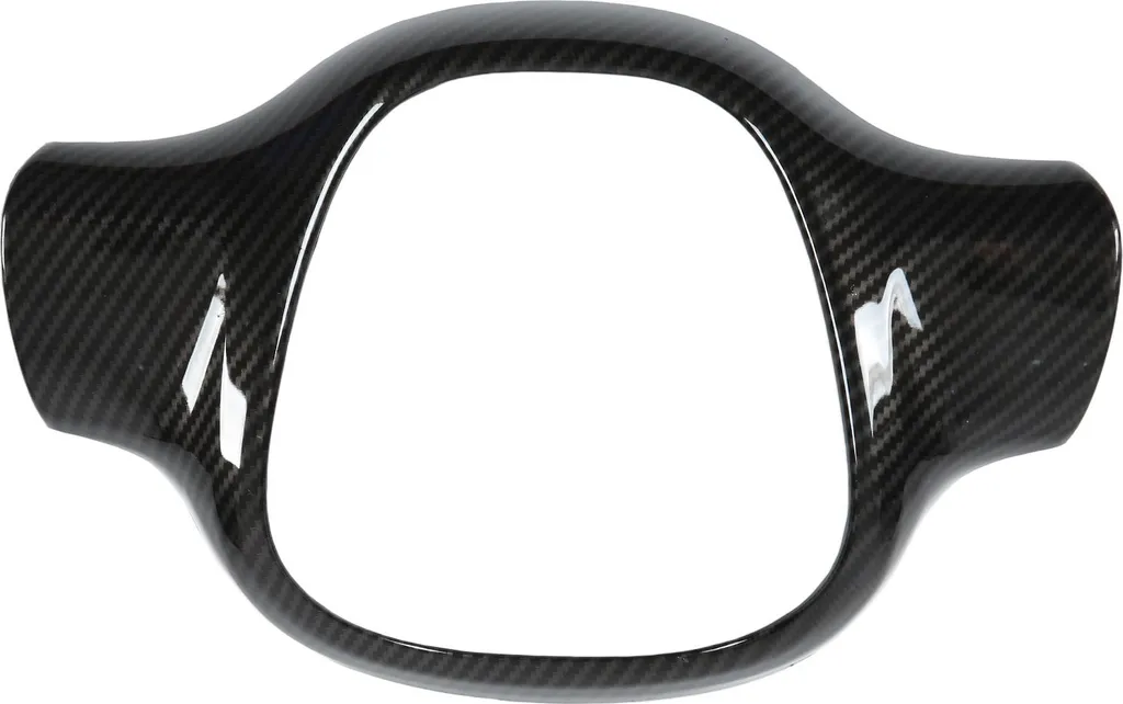 Insert de volant en carbone pour Smart 451, accessoire de décoration - 2