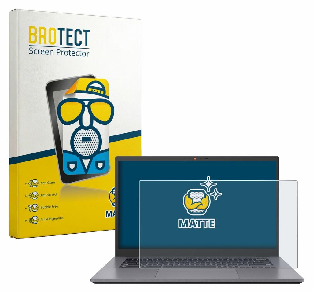 BROTECT Schutzfolie für ASUS Chromebook CX3402 Displayschutz Displayschutzfolie Folie Matt Entspiegelungsfolie