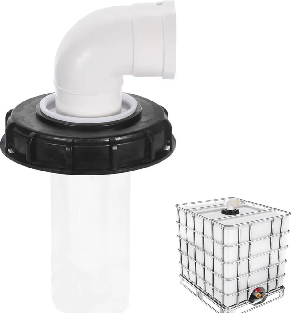 Filtre couvercle IBC 90° GEDEGOOK : fini les impuretés dans votre eau