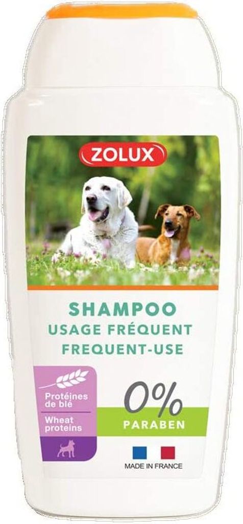 ZOLUX Shampoo für alle Hunde, häufig, ohne Paraben, 250 ml