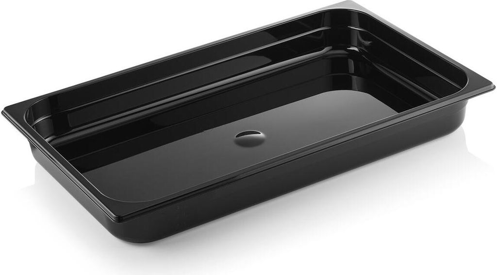 GN Behälter 1/1 GN 96 Black, 65 mm, schwarz, Polycarbonat