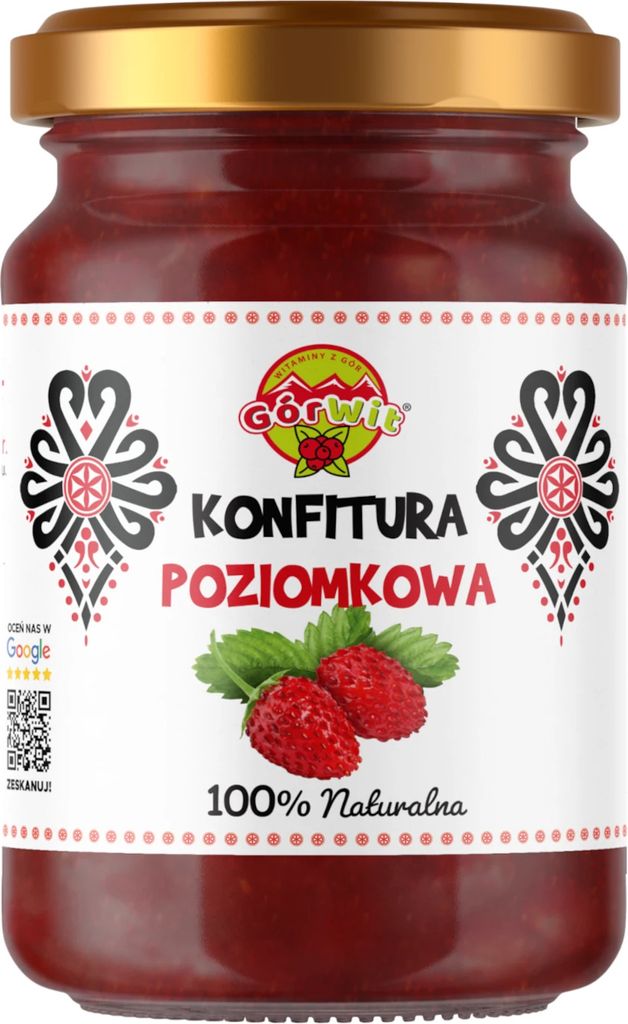 Konfitura poziomkowa 140g Zdjęcie produktu 