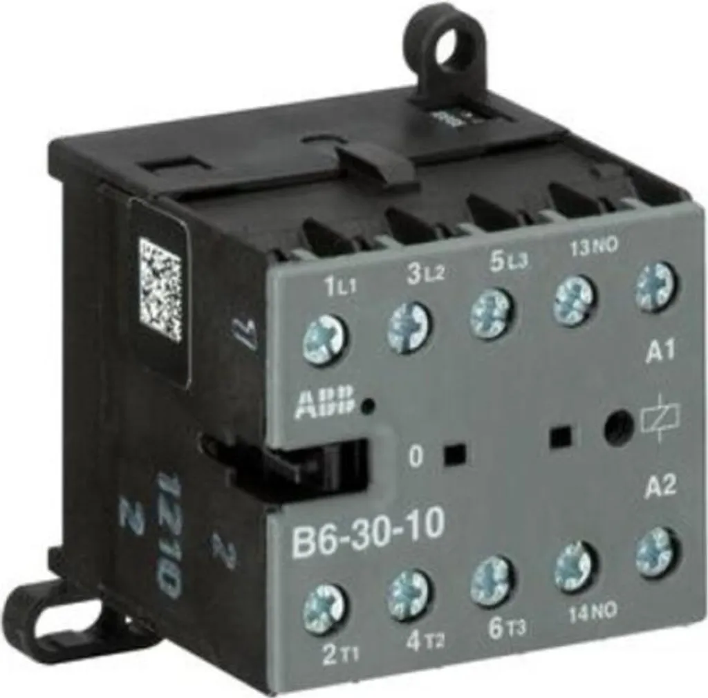 Petit contacteur de puissance ABB B6-30-10 Bobine 24VAC 400V 9A