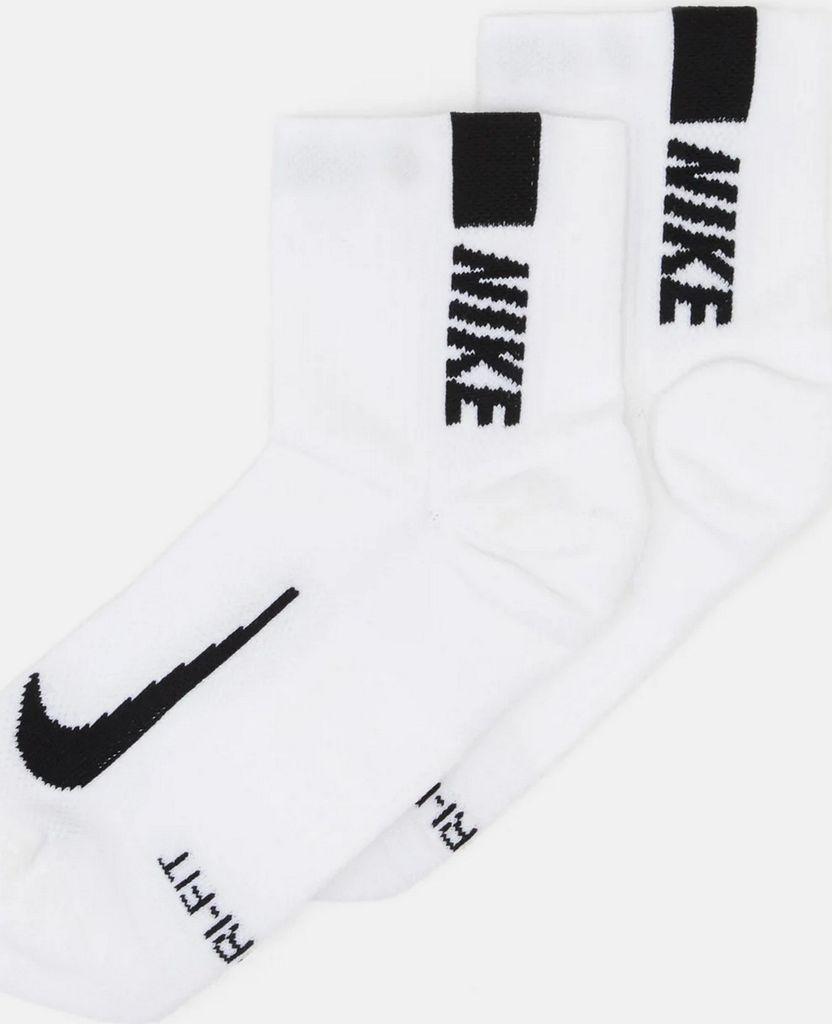 Nike U Nk Mltplier Ankle 2Pr Biały/Czarny M Zdjęcie produktu 