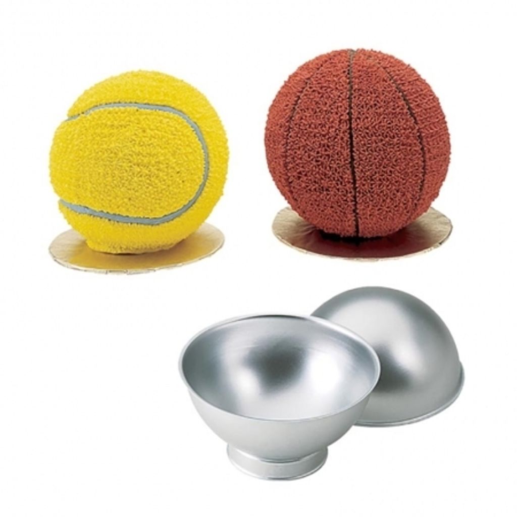 Wilton Aluminium Kugel-Kuchenform, 15 cm Durchmesser, 2 Produktbild 