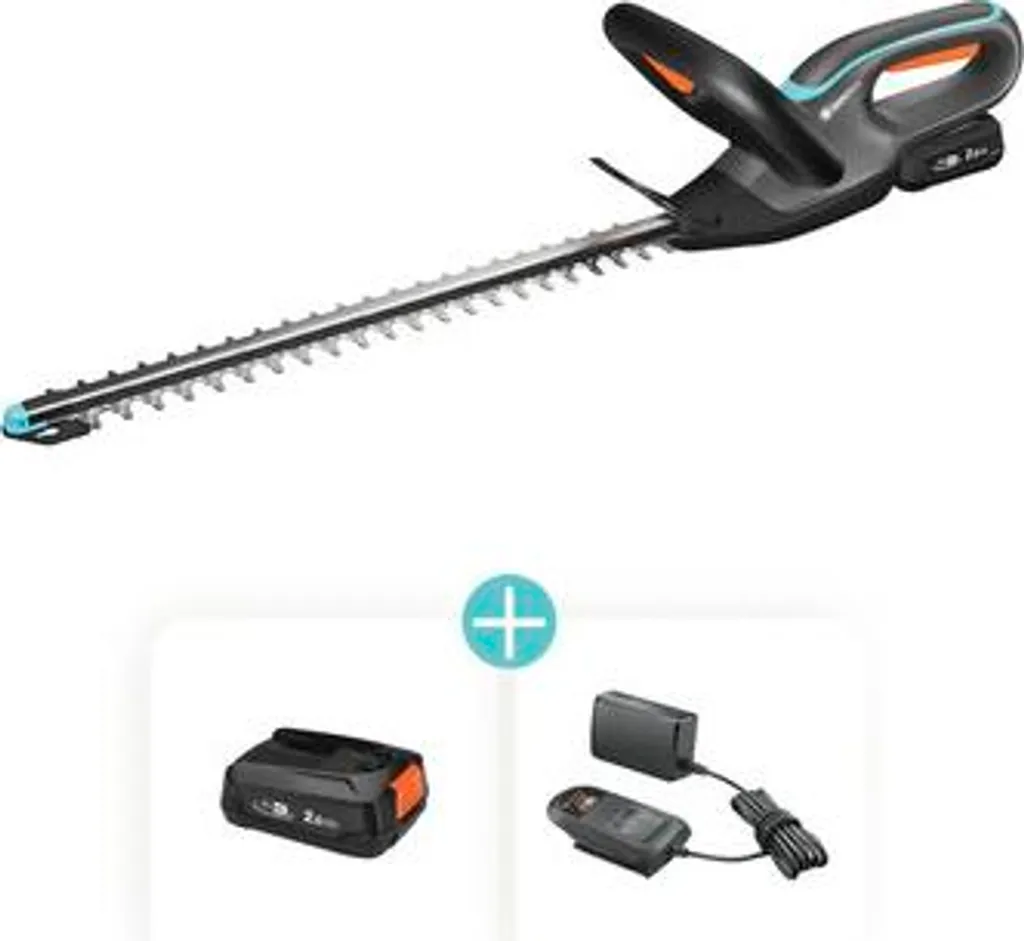 GARDENA EasyCut 45/18V: Forbici per Siepi a Batteria per Giardini Perfetti