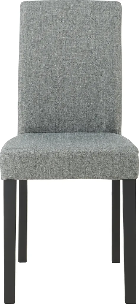 Chaise de salle à manger Hamburg lot de 2 confortable avec dossier textile