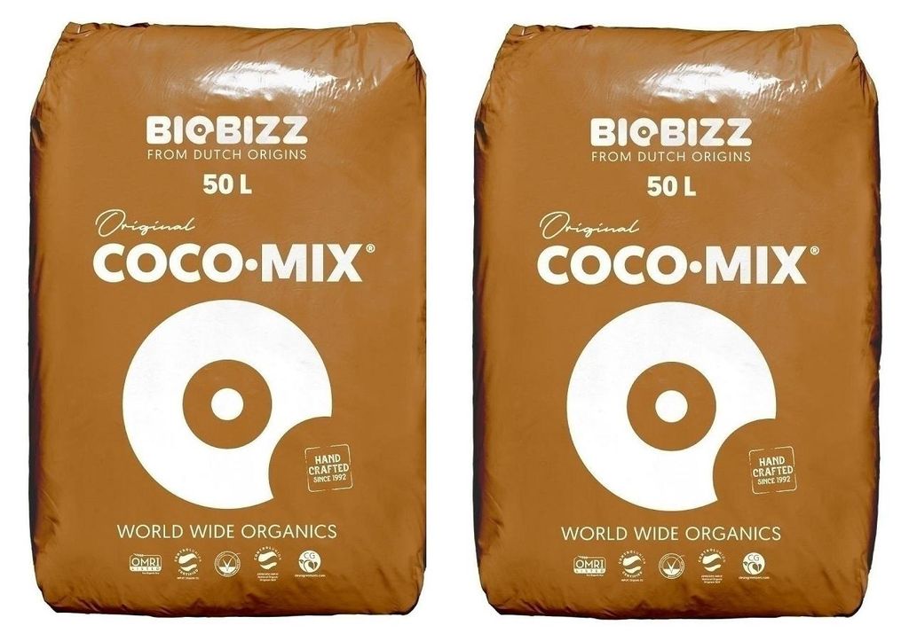 BioBizz Coco-Mix 2 x 50 L - Blumenerde Produktbild 