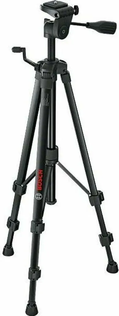Trépied Bosch BT 150 pour Mesures Précises sans Vibrations ni Glissements