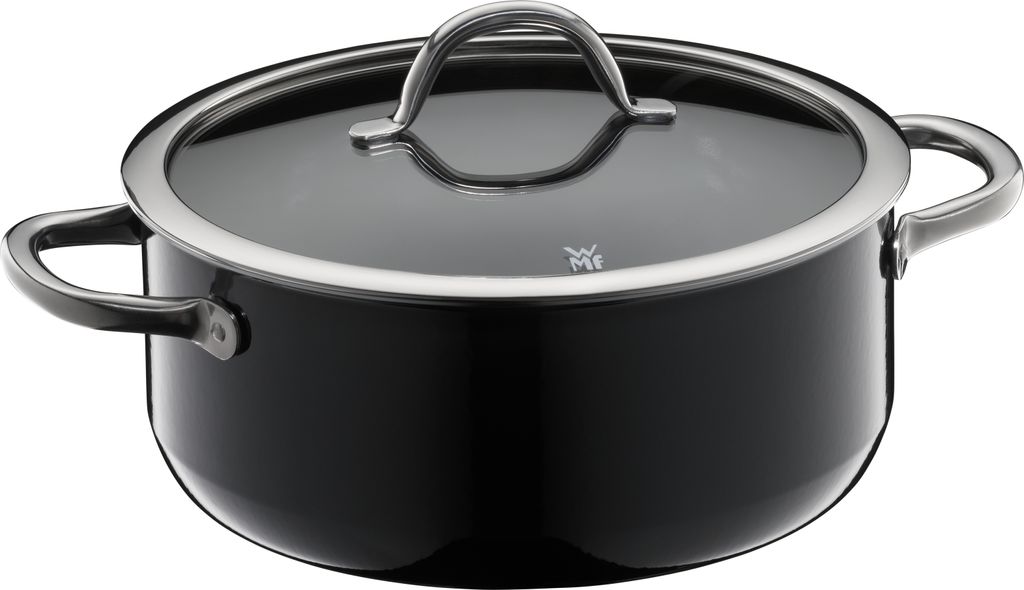 WMF Fusiontec Inspire Bratentopf mit Deckel, 24 cm, Black 3201112804 4000530744142