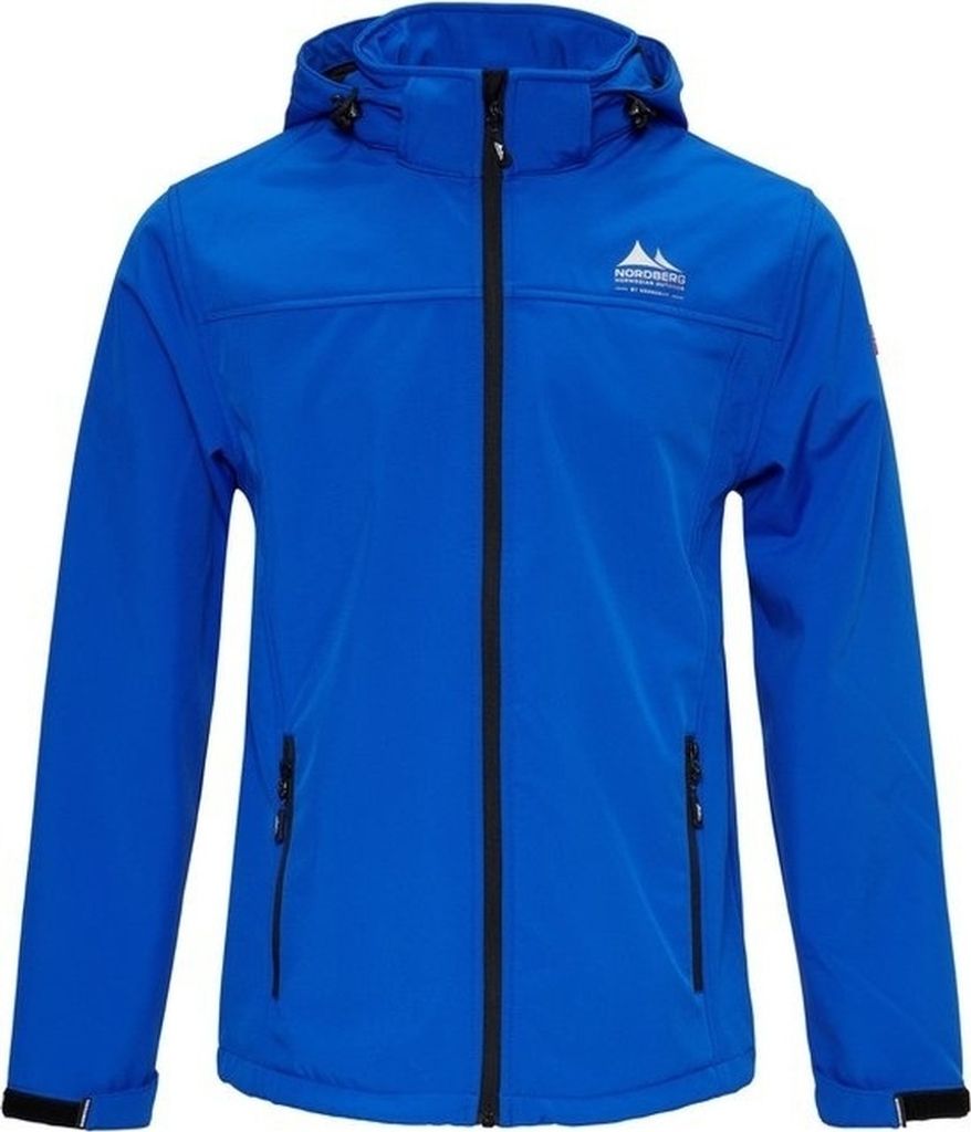 Nordberg Eldgrim - Softshell Outdoor Sommerjacke Herren - Blau - Größe XXL