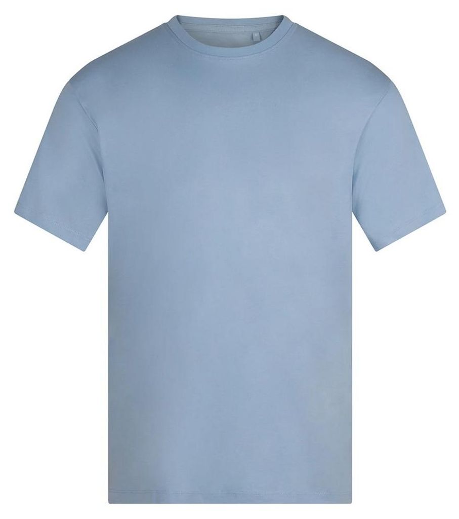 Anthem - T-Shirt Baumwolle aus biologischem Anbau für Herren/Damen Uni RW9290 (XL) (Hellblau)