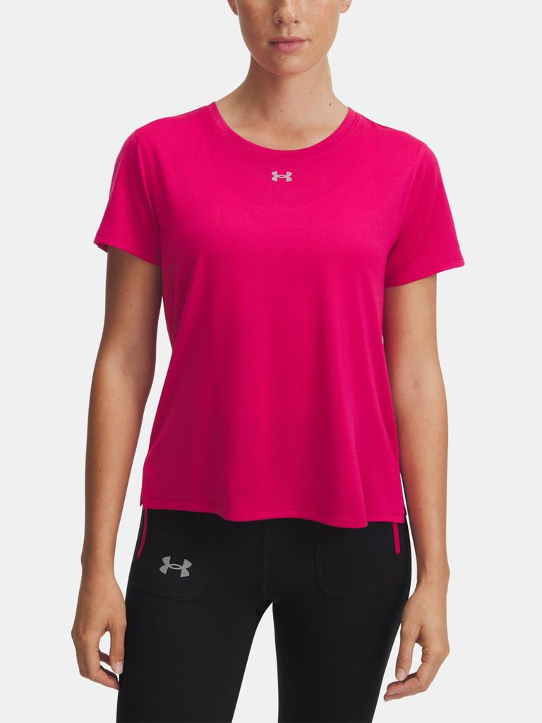 Under Armour Damen-T-Shirt Ua Trail Run Ss 1389606-681__SM